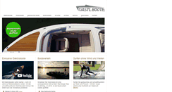 Desktop Screenshot of gastl-boote.de